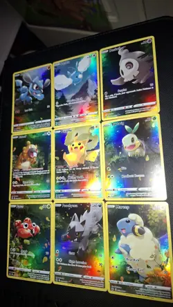 Pokemon Card Game - Crown Zenith GG26-GG34 Illustration Rare 9-Card Set Mint/NM - Image 4
