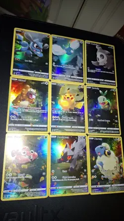 Pokemon Card Game - Crown Zenith GG26-GG34 Illustration Rare 9-Card Set Mint/NM - Image 5