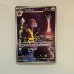 Pokemon TCG IR 4 Card Lot Watchdog, Thundrus, Palafin, Fennekin - Image 2