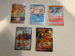 Pokemon 5 Card Lot - Modern - Charizard - Image 1