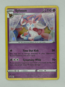 Sylveon Swsh211 Black Star Promo Swsh: Sword & Shield Promo Cards Cosmo Holo NM - Image 2