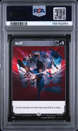 PSA 10 2025 Riftbound Fist Bump Buff Promo Card - Image 2