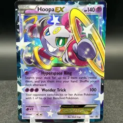 Hoopa EX XY85 Black Star Promo Pokemon Card - Image 1