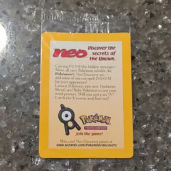 Entei Black Star Promo 34 Movie Promo Pokemon Card Sealed Reverse Holofoil NEW - Image 1