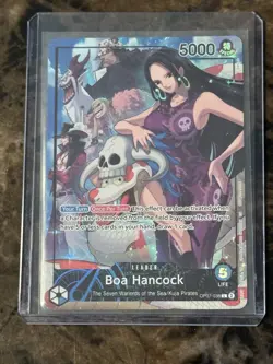 One Piece CCG Boa Hancock Promo Card OP07-038 PSA - Image 1