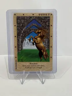 Bella Sara Wise Warriors Resident Card TCG Mint Condion - Image 1