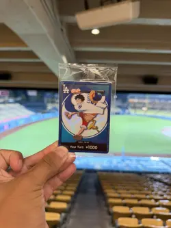 Luffy Dodgers One Piece Card(Mint) - Image 2