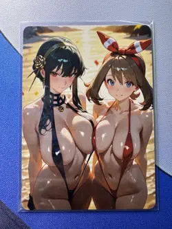 Nobara & Maki Jujutsu Kaisen ACG Goddess Story Doujin Waifu Anime Custom Card - Image 2