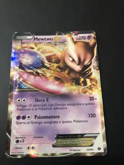 Pokemon Card - Mewtwo Ex - Holo - Destini Futuri - 54/99 - Italiano - Good - Image 2