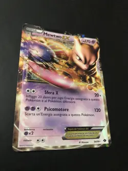 Pokemon Card - Mewtwo Ex - Holo - Destini Futuri - 54/99 - Italiano - Good - Image 3