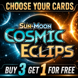 Pokemon Cosmic Eclipse - Choose your cards Buy 3 Get 1 Free! - Image 1