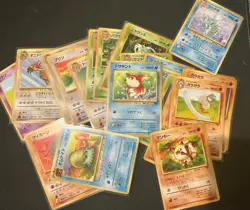 Pokemon TCG Vintage Japanese Lot sleeved sealed and ready to ship - Image 1