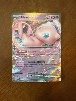 Mew ex - 151/165 Double Rare Scarlet and Violet 151 Pokemon TCG - Image 1