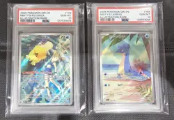 Pokemon TCG Misty's Psyduck And Lapras Destined Rivals *PSA 10s* *sequential* - Image 1
