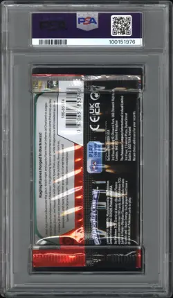 2023 Pokemon S&V Obsidian Flames Booster Pack Tyranitar Art PSA 10 Gem Mint - Image 2