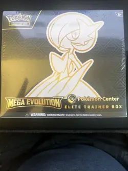 POKEMON CENTER MEGA EVOLUTION ETB SEALED GARDEVOIR & LUCARIO see description - Image 1