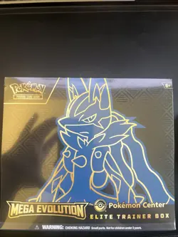 POKEMON CENTER MEGA EVOLUTION ETB SEALED GARDEVOIR & LUCARIO see description - Image 4