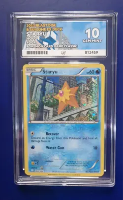 Staryu 004/034 CLC Classic Collection English ACE 10 Gem Mint Pokemon TCG - Image 1