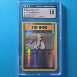 🔥Pokemon Professor Oak's Hint Evolutions 84/108 Reverse Holo CGC 10 English TCG - Image 2