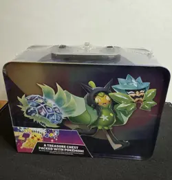 Pokemon Surging Sparks 2024 Fall Collectors Chest Factory Sealed Tin Lunchbox - Image 3