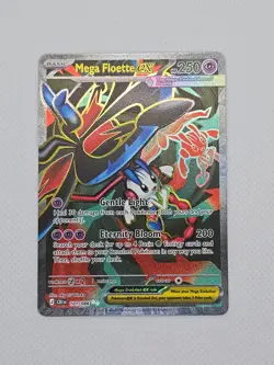 Pokemon TCG Mega Floette Ex 101/086 Ultra Rare Holo Chaos Rising - Image 1