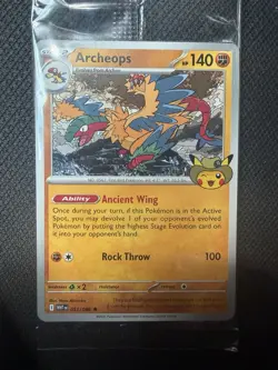 Archeops Chicago Field Museum Fossil Exhibit Sealed Promo - 051/086 Pokemon TCG - Image 1