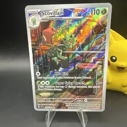 Pokemon Scovillain Illustration Rare SV01: Scarlet & Violet Base Set 202/198 NM - Image 1