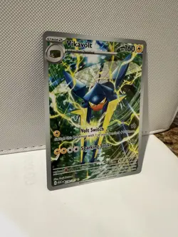 Pokemon TCG Vikavolt Illustration Rare Full Art Holo 230/217 - Image 2