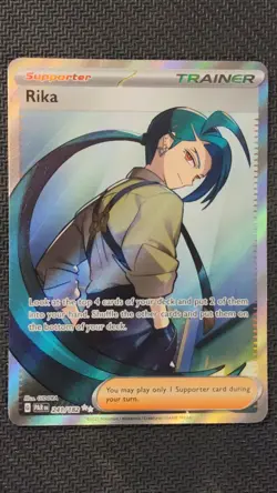 Rika 241/182 Holo Paradox Rift Pokemon NM - Image 1