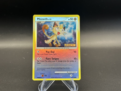 Meowth Platinum Stamped Reverse Holo 106/146 Legends Awakened Pokemon TCG 2008 - Image 1