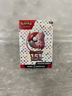 Pokemon TCG Scarlet & Violet 151 Booster Bundle, Sealed - Image 1