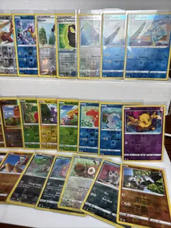 40x Pokemon Reverse Holo Bulk Lot - 10 Rare 10 UC 20 C. All Cards Shown. Lot 2 - Image 4