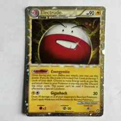 Pokemon TCG Electrode Prime Holo Card 93/102 Triumphant Ultra Rare - Image 1