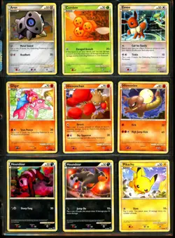 2010 Pokemon UNDAUNTED Set NEAR COMPLETE Non Holo COMMON Cards HGSS Series Lot - Image 2