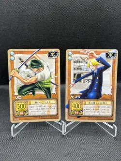 One Piece Carddass CCG old card game 2002 - JO Justice of the Ocean 14 cards lot - Image 4