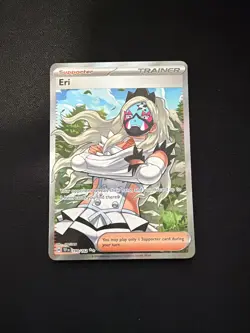 Pokemon Card Eri 199/162 Temporal Forces Full Art Holo Trainer - Image 1