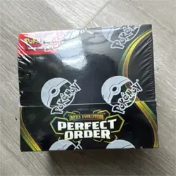 Pokemon TCG Mega Evolution Perfect Order Booster Box Sealed English 360 Cards - Image 1