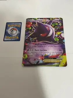 Pokemon TCG Jumbo Card Lot Of 3 GENGAR EX ASH-GRENINJA EX CHARIZARD EX LP/MP - Image 4