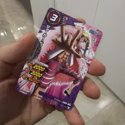 Donquixote Doflamingo One Piece TCG Card Miracle Battle Carddass Japan F/S No.8 - Image 1