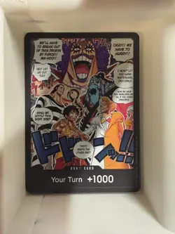 DON!! Card (Alternate Art) DON!! The Time of Battle One Piece Near Mint - Image 1