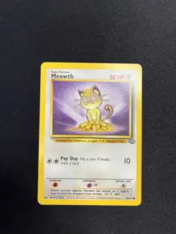 Meowth 56/64 Pokemon Jungle - Vintage Trading Card - Image 3