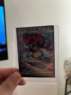 Mega Feraligatr EX 274/217 Secret Rare Holo Full Art Pokemon Card English - Image 3
