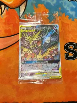 Pokemon -Moltres & Zapdos & Articuno GX SM210/248 - SM Promos Holofoil SEALED #1 - Image 1