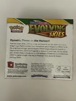 Pokemon Evolving Skies Booster Box Factory Sealed -36 Packs Sword And Shield - Image 3