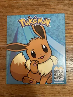 Brand New Sealed 2025 McDonald’s Dragon Discovery Happy Meal Pokemon Pack Eevee - Image 1