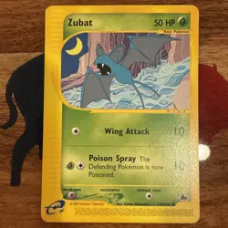 2003 Pokemon TCG Zubat 118/144 Skyridge - Image 1