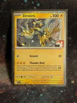 Zeraora 078/182 Cosmos Holo Play! Prize Pack Series 9 - Image 1