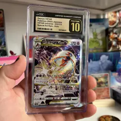 CGC 10 Pristine Deoxys VSTAR 223/172 SAR VSTAR Universe Pokemon TCG Japanese - Image 1