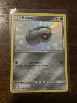 Pokemon TCG Hidden Fates: Shiny Vault #SV30/SV94 Beldum - Image 1