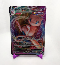 Mew VMAX 114/264 Fusion Strike (SWSH08) Holo Ultra Rare English 2021 310HP - Image 1